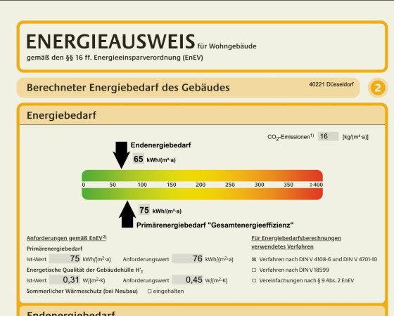 Energie und Schallschutz