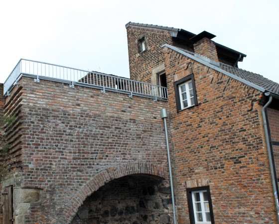 Dachterrasse Stadtmauer Zons